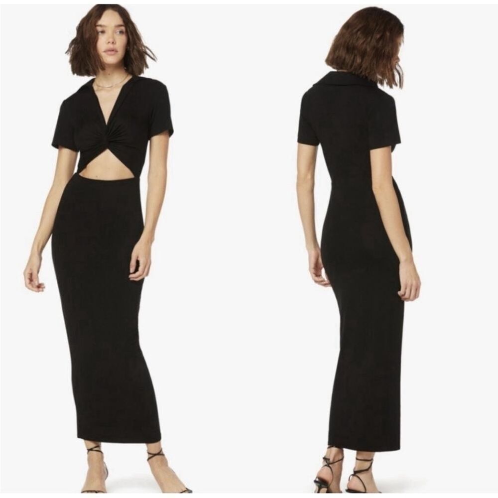 Favorite Daughter Day to Night Cutout Dress Black Sz. s